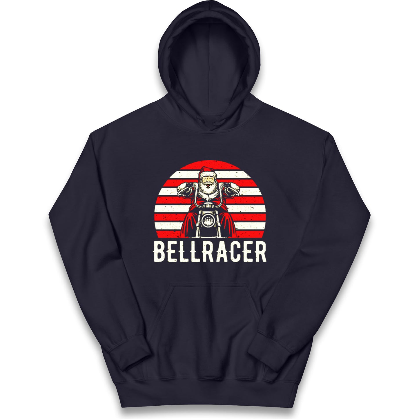 Bell Racer Christmas Kids Hoodie