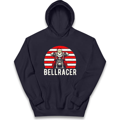 Bell Racer Christmas Kids Hoodie