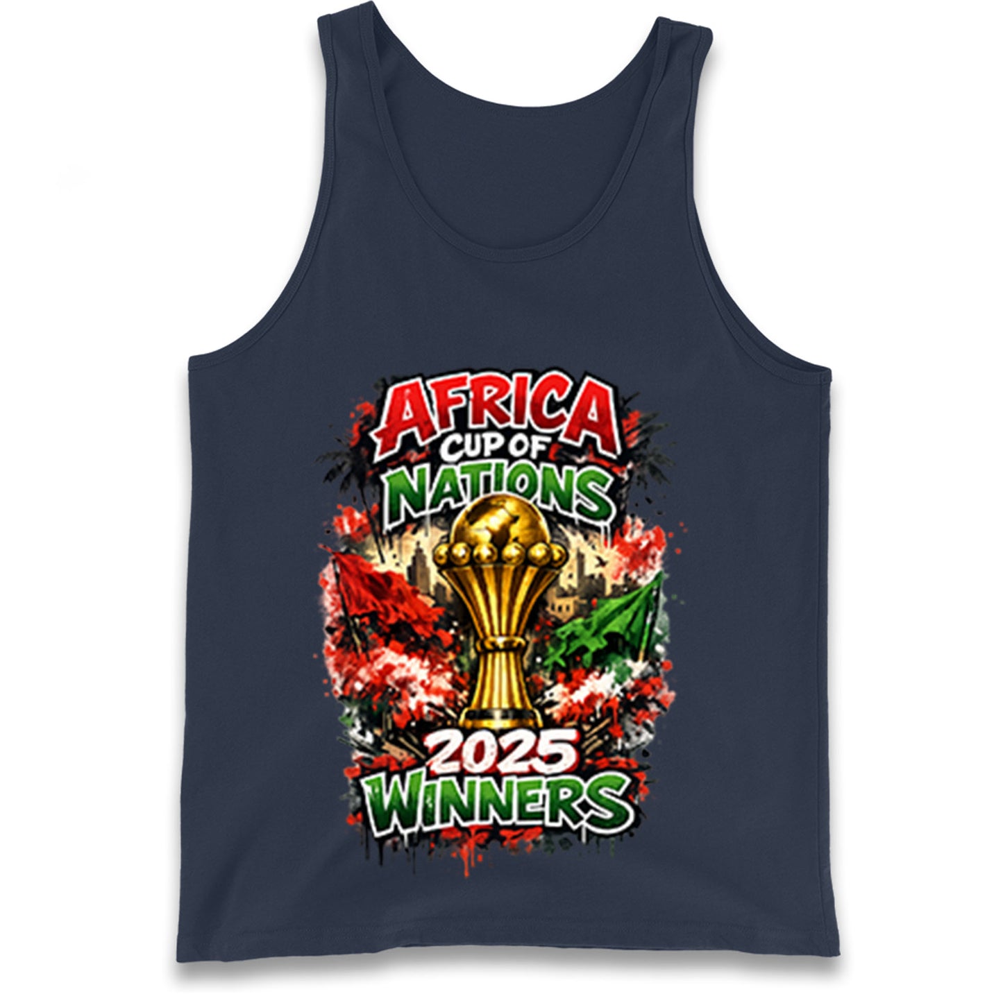 Morocco Africa Cup Of Nations Winners 2025 Tank Top
