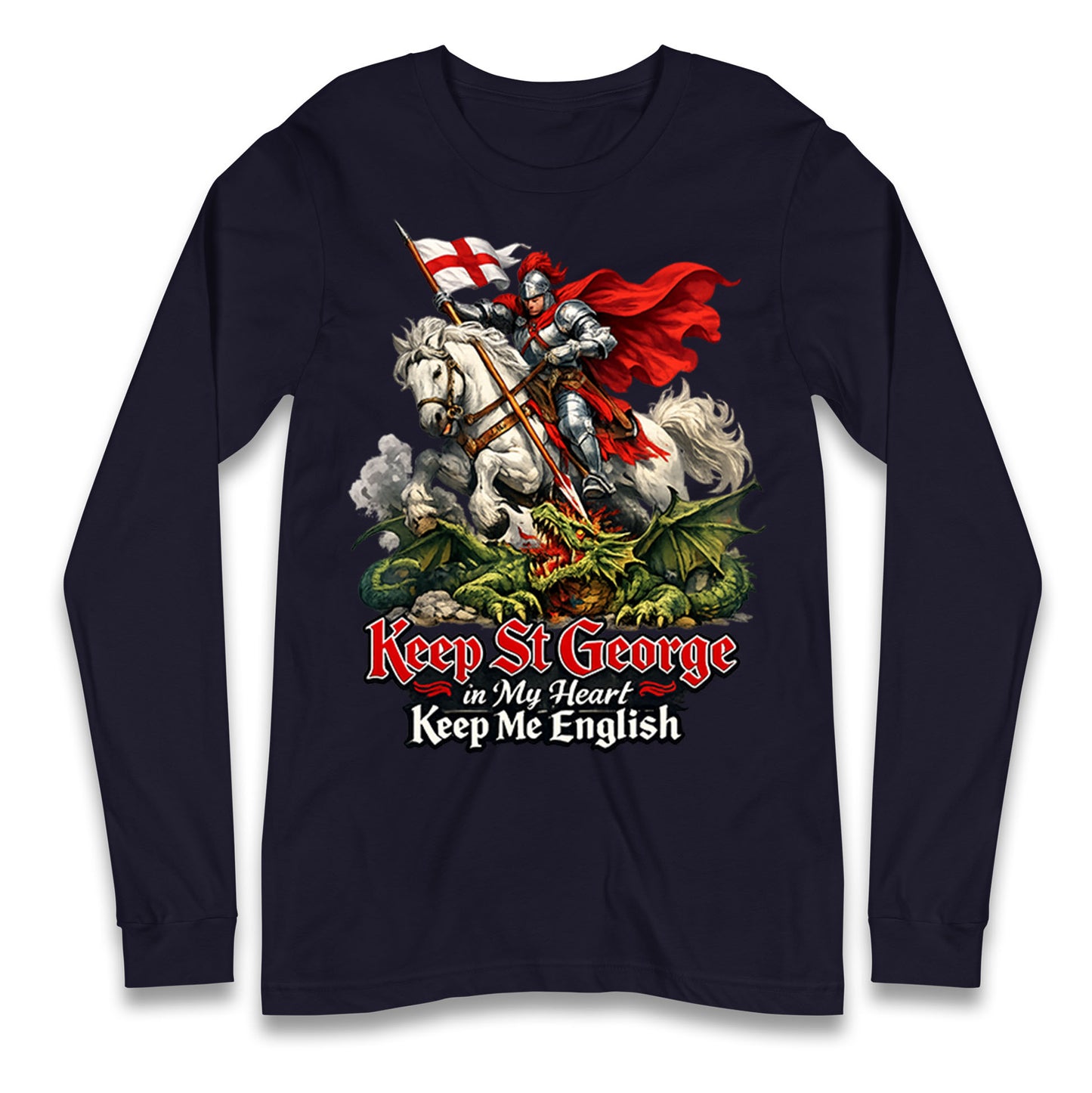 St Georges Day Longsleeve T Shirt