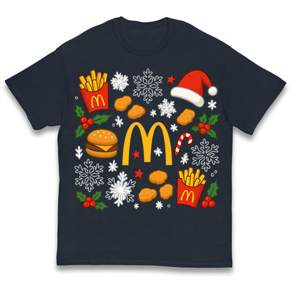 McDonalds Christmas Kids T Shirt 