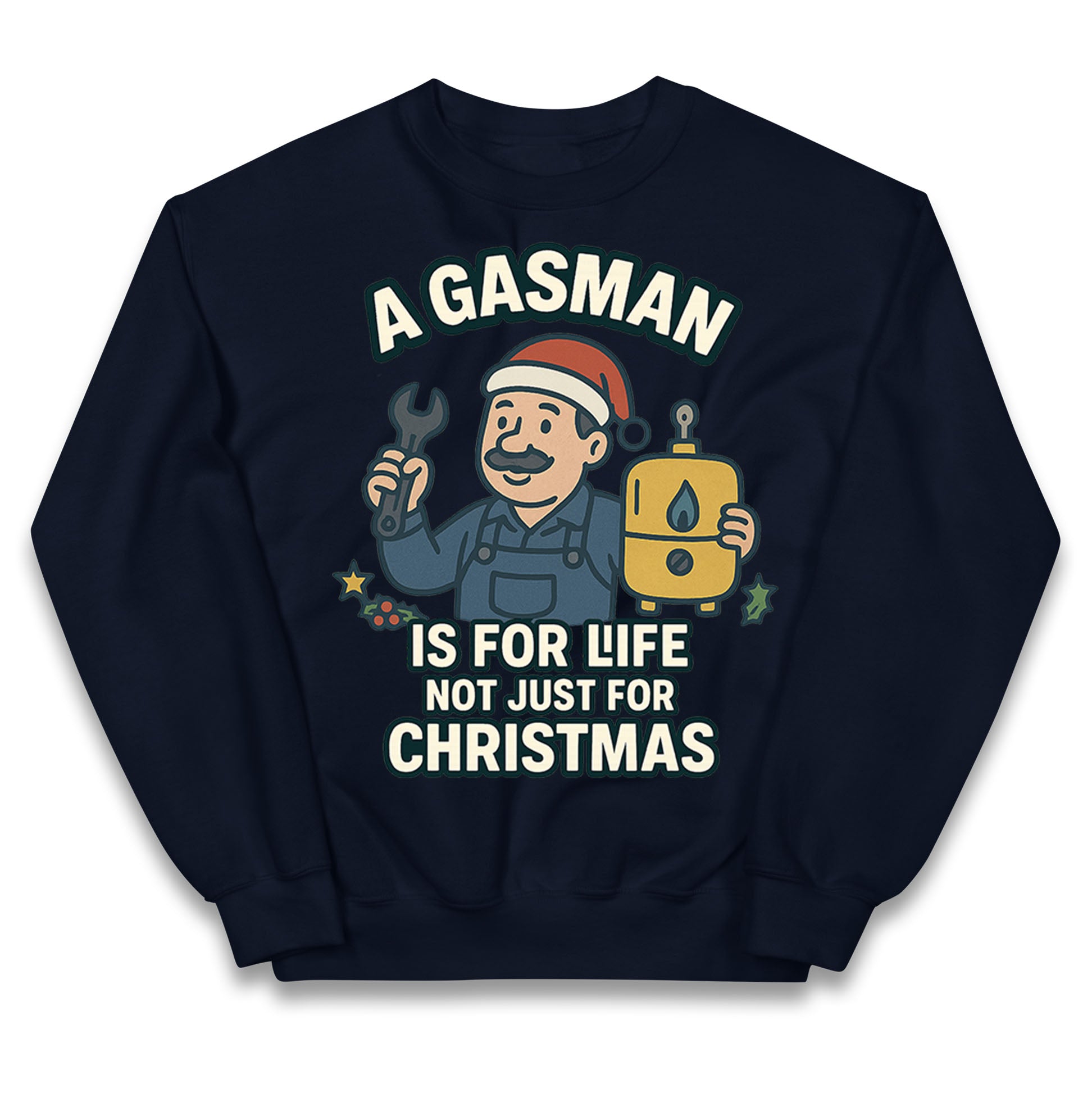 Gasman Christmas Kids Jumper