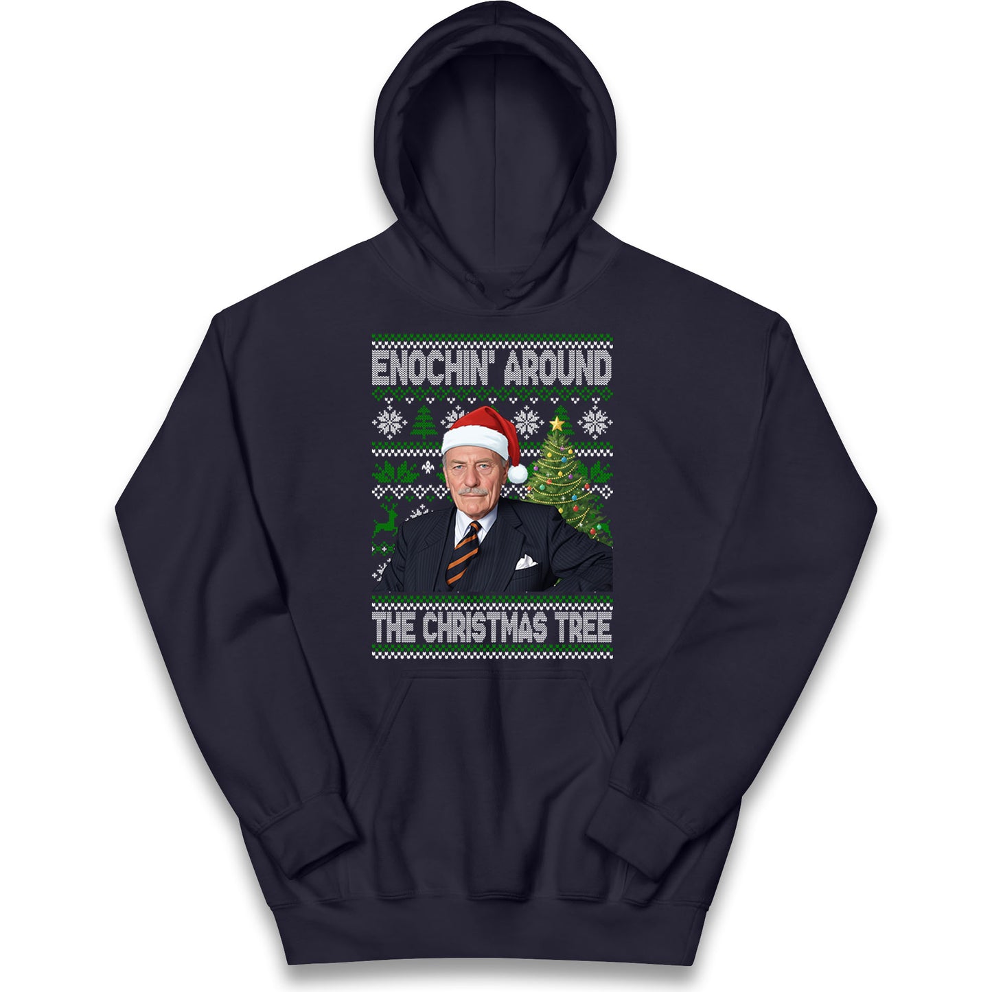 Enoch Powell Enochin Around the Christmas Tree Christmas Kids Hoodie