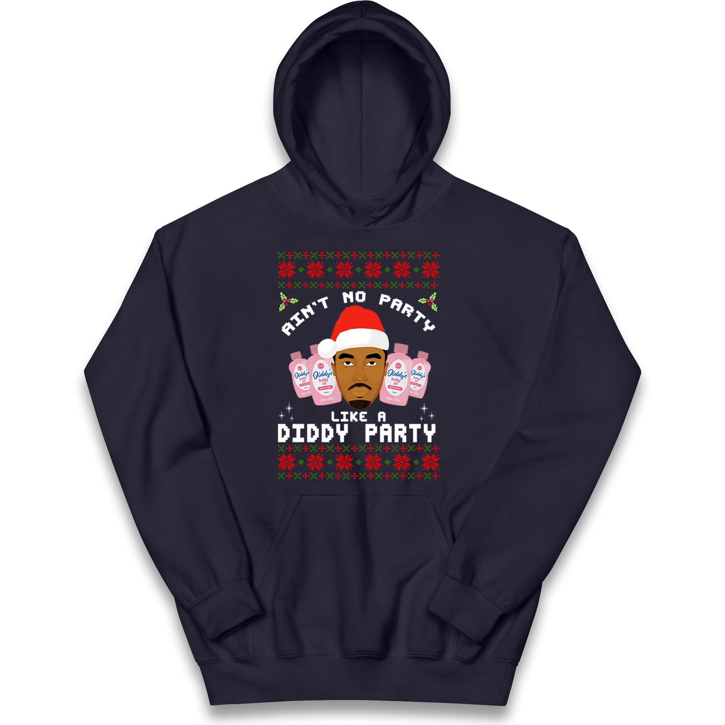 Diddy Christmas Kids Hoodie