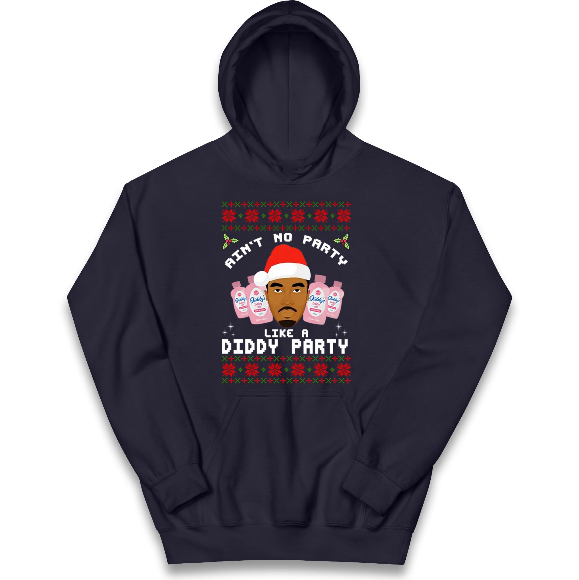Diddy Christmas Kids Hoodie