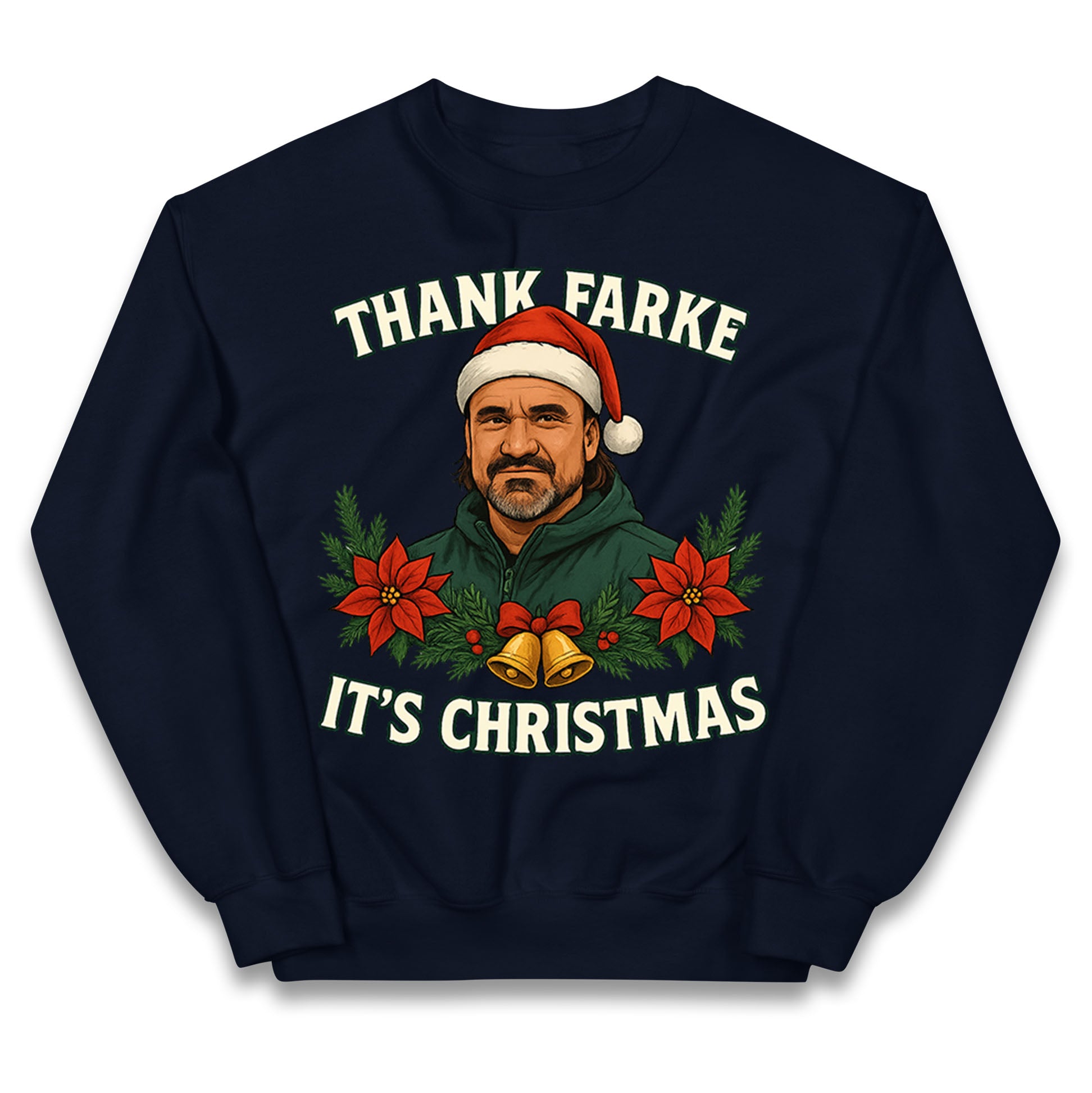 Leeds Utd Christmas Kids Jumper 
