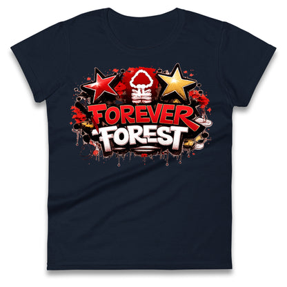 Forever Forest Football Ladies T Shirt