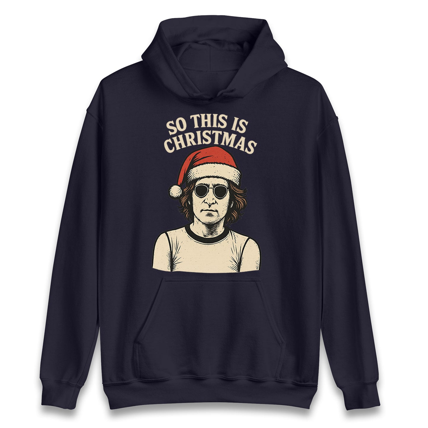 Christmas John Lennon Christmas Hoodie