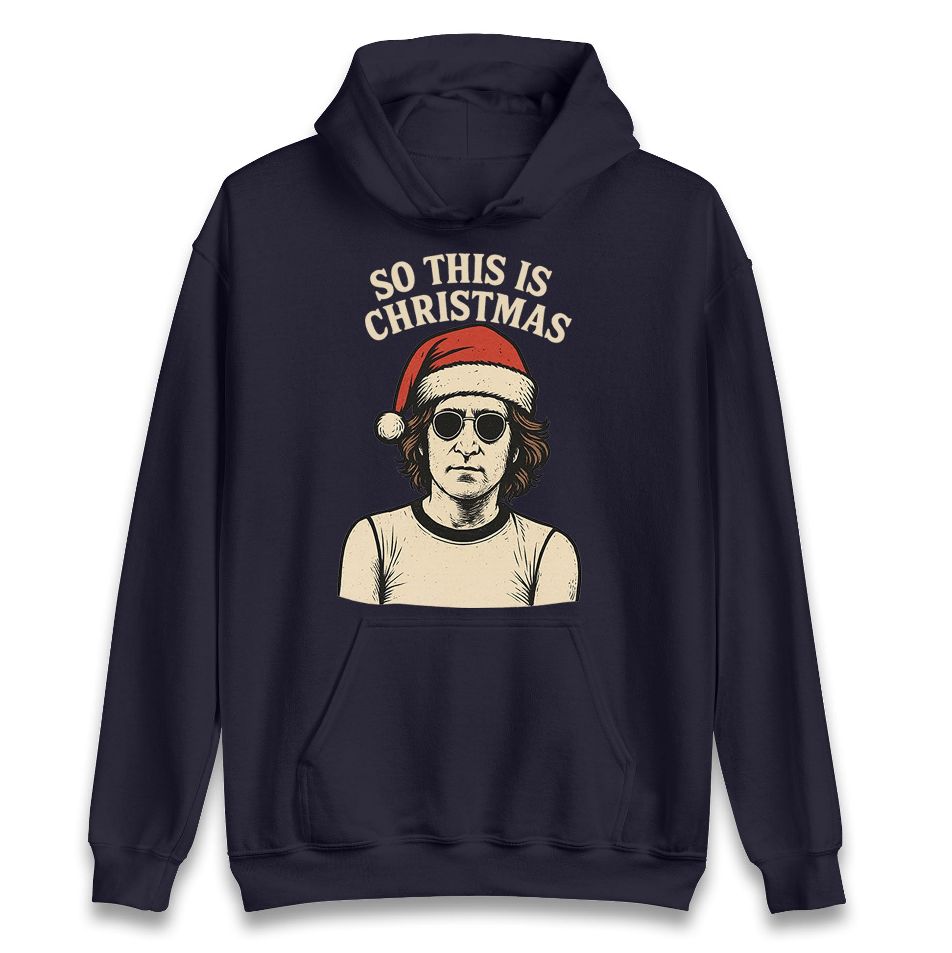 Christmas John Lennon Christmas Hoodie