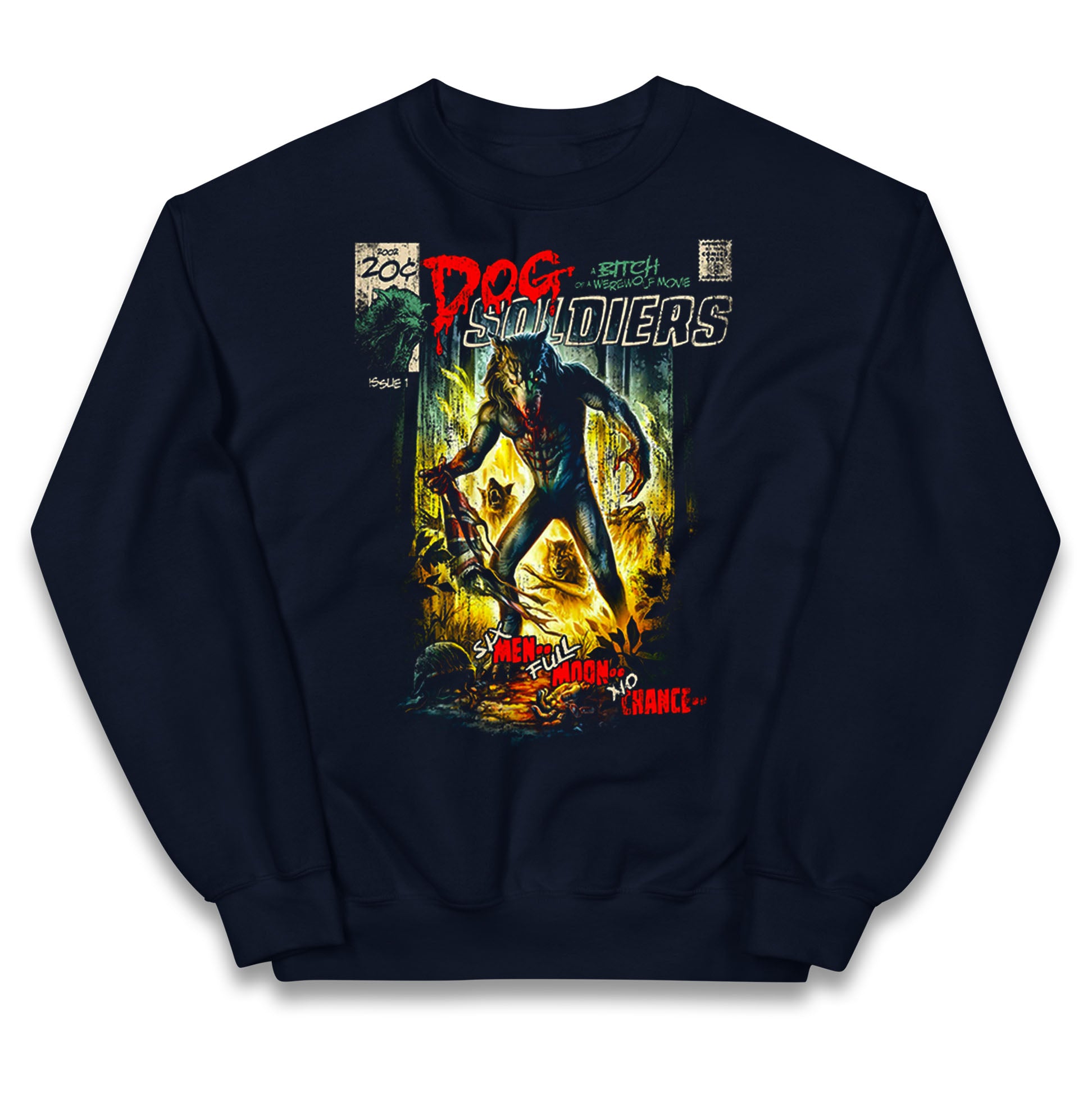 Dog Soldiers A Bitch Of A Werewolf Kids Jumper
