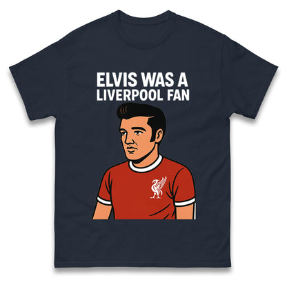 Elvis Presley Liverpool Football T Shirt