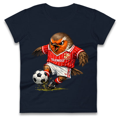 Classic Swindon Town Football Ladies T Shirt 
