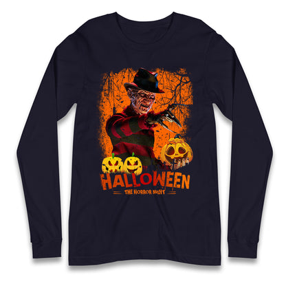 Freddy Krueger Halloween Horror Night Long Sleeve T Shirt