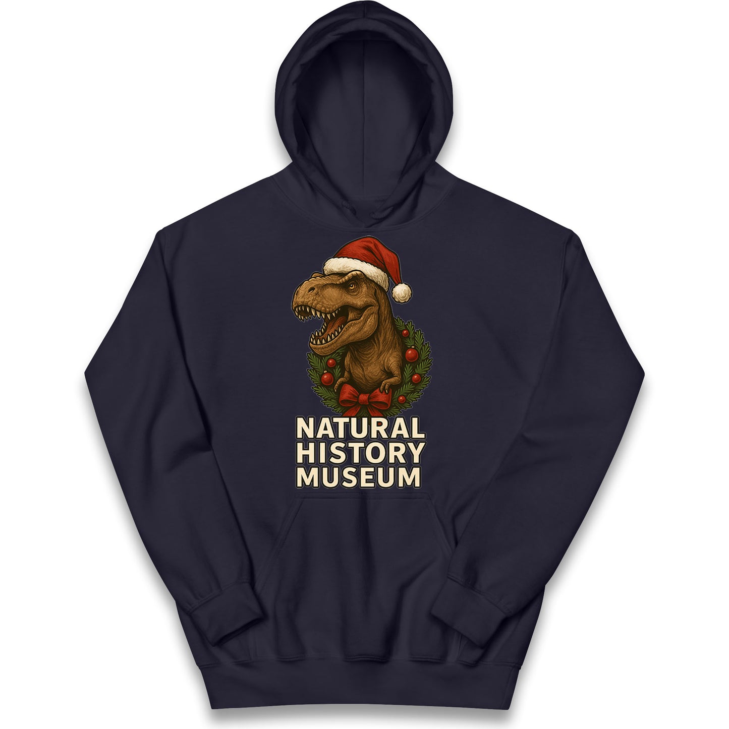 Natural History Museum Christmas Kids Hoodie