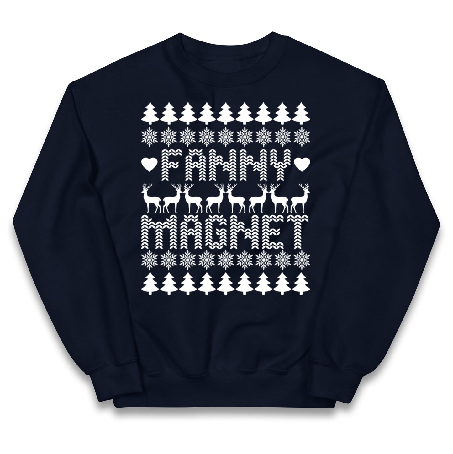 Fanny Magnet Christmas Kids Jumper
