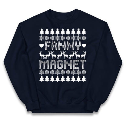 Fanny Magnet Christmas Kids Jumper