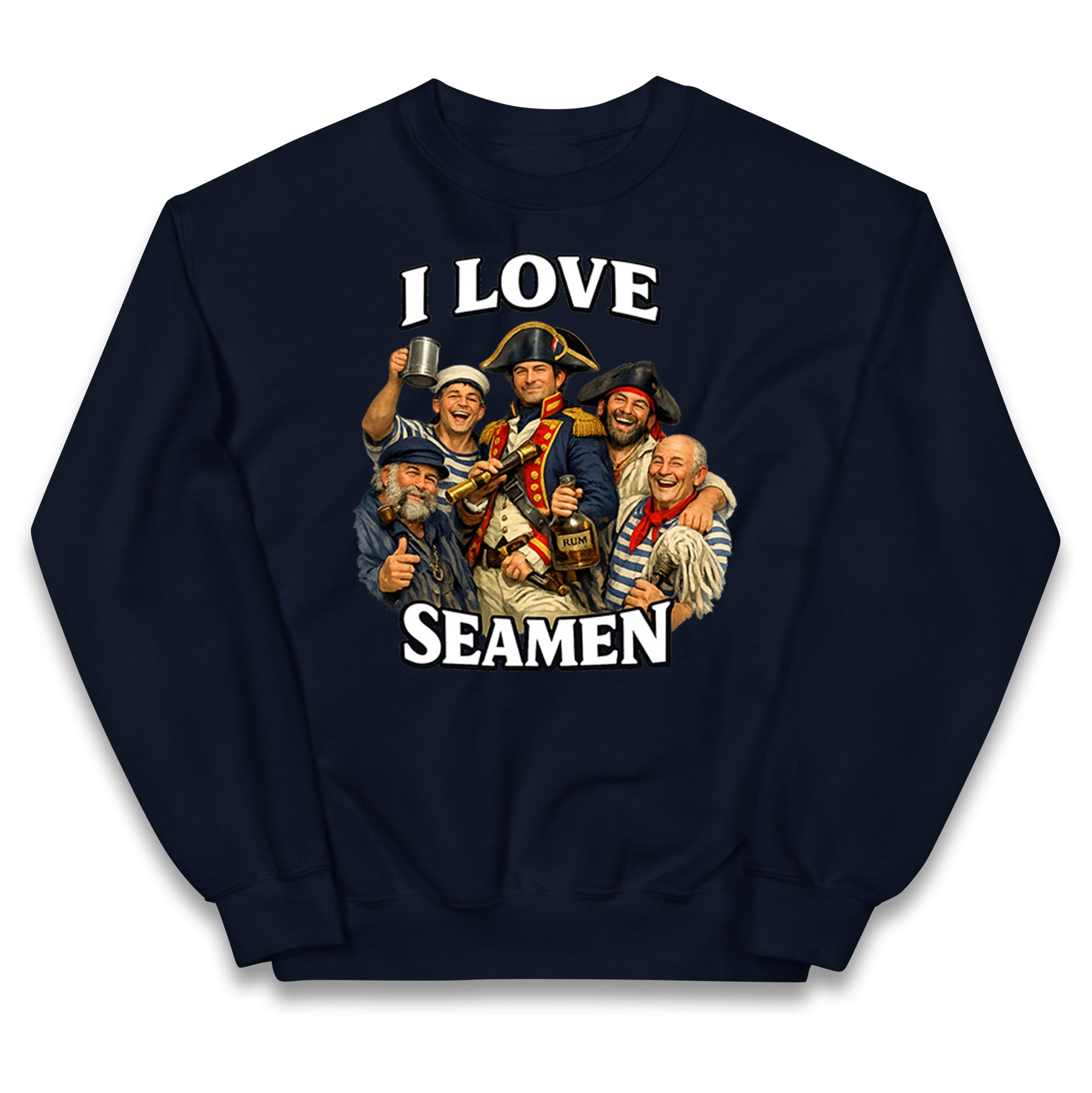 I Love Seamen Funny Cringe Meme Offensive  Kids Jumper