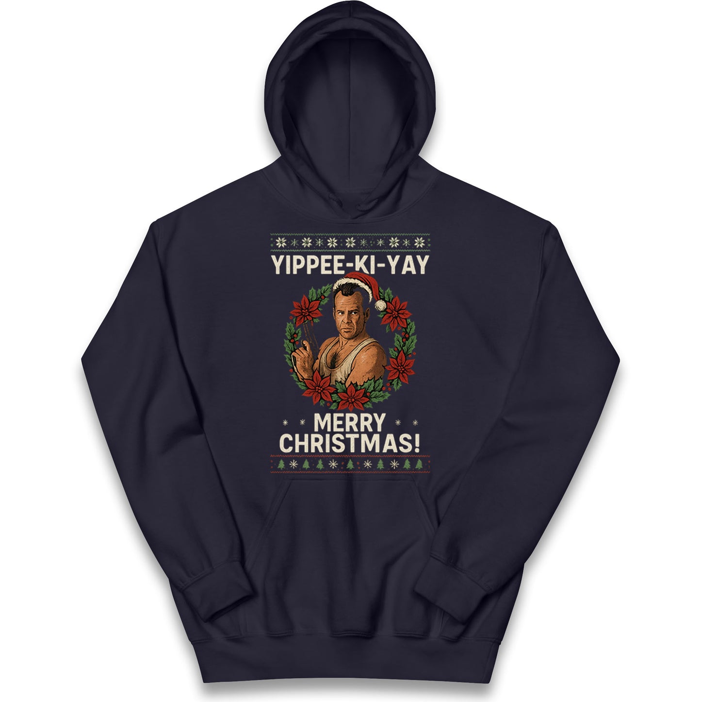 Yippee-Ki-Yay Die Hard Kids Hoodie
