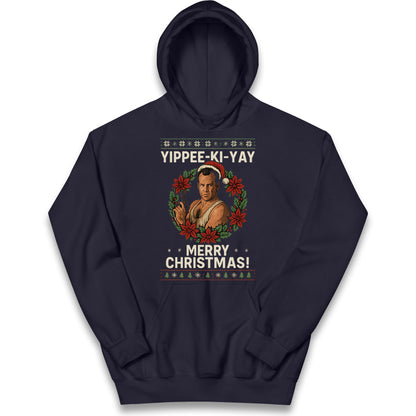 Yippee-Ki-Yay Die Hard Kids Hoodie