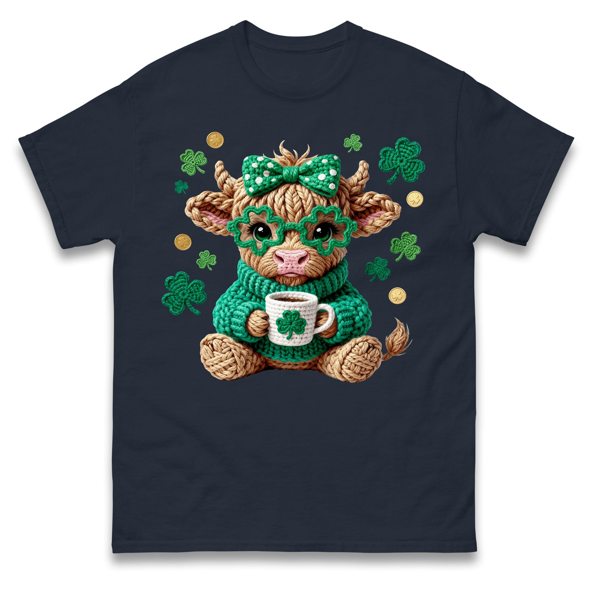 Cute Cow St Patrick T Shirt
