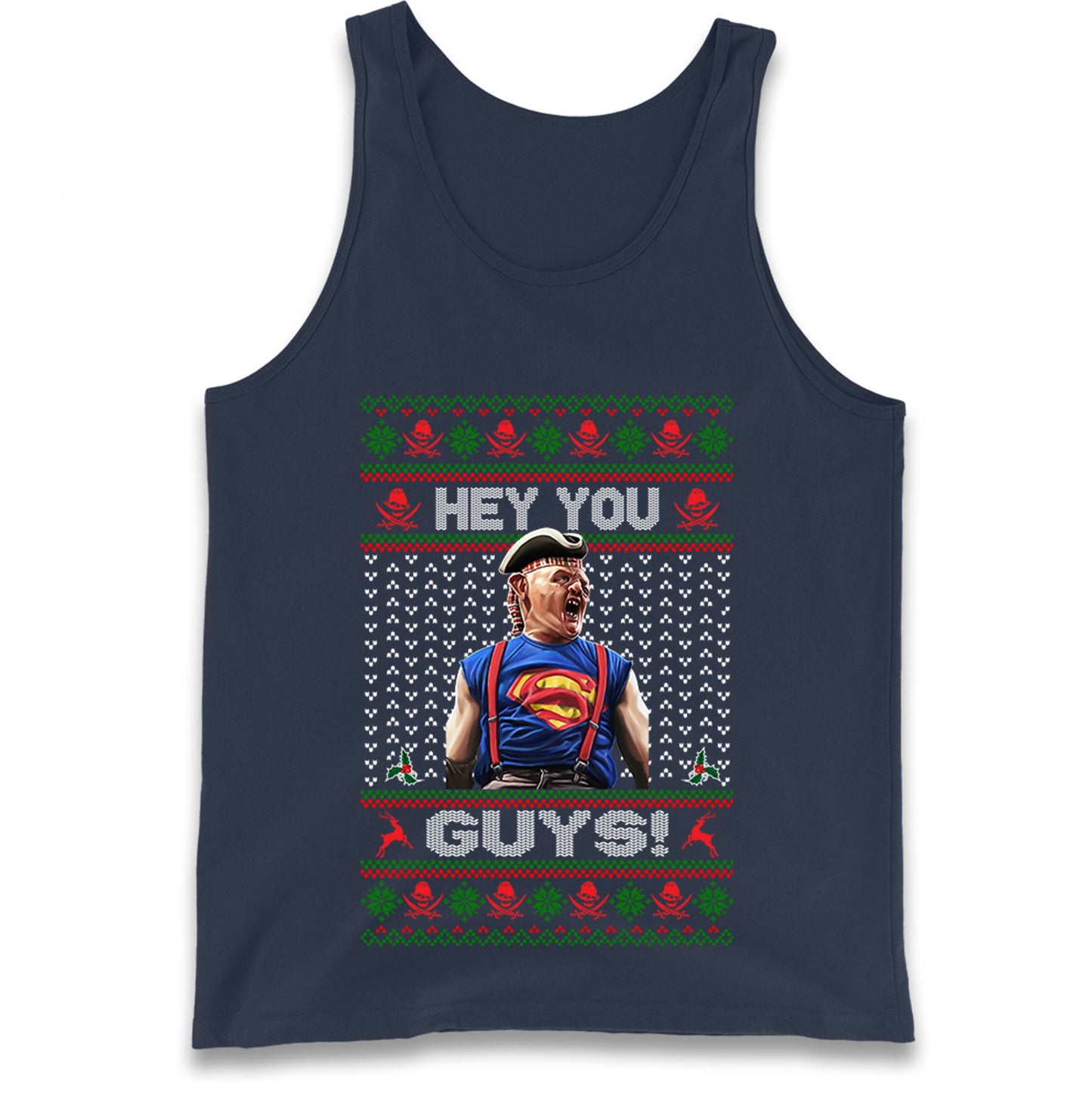 Goonies Sloth Christmas Tank Top