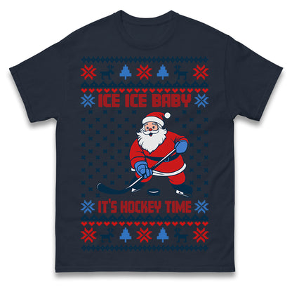 Hockey Christmas T Shirt