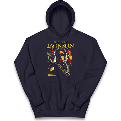 King Of Pop Kids Hoodie