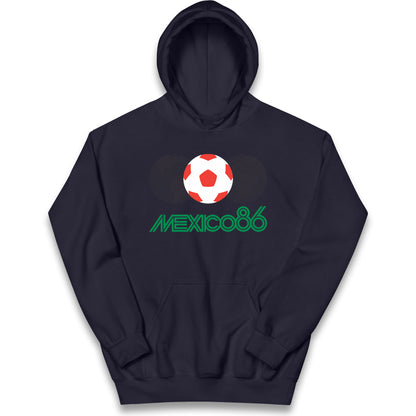 Mexico 86 logo Kids Hoodie