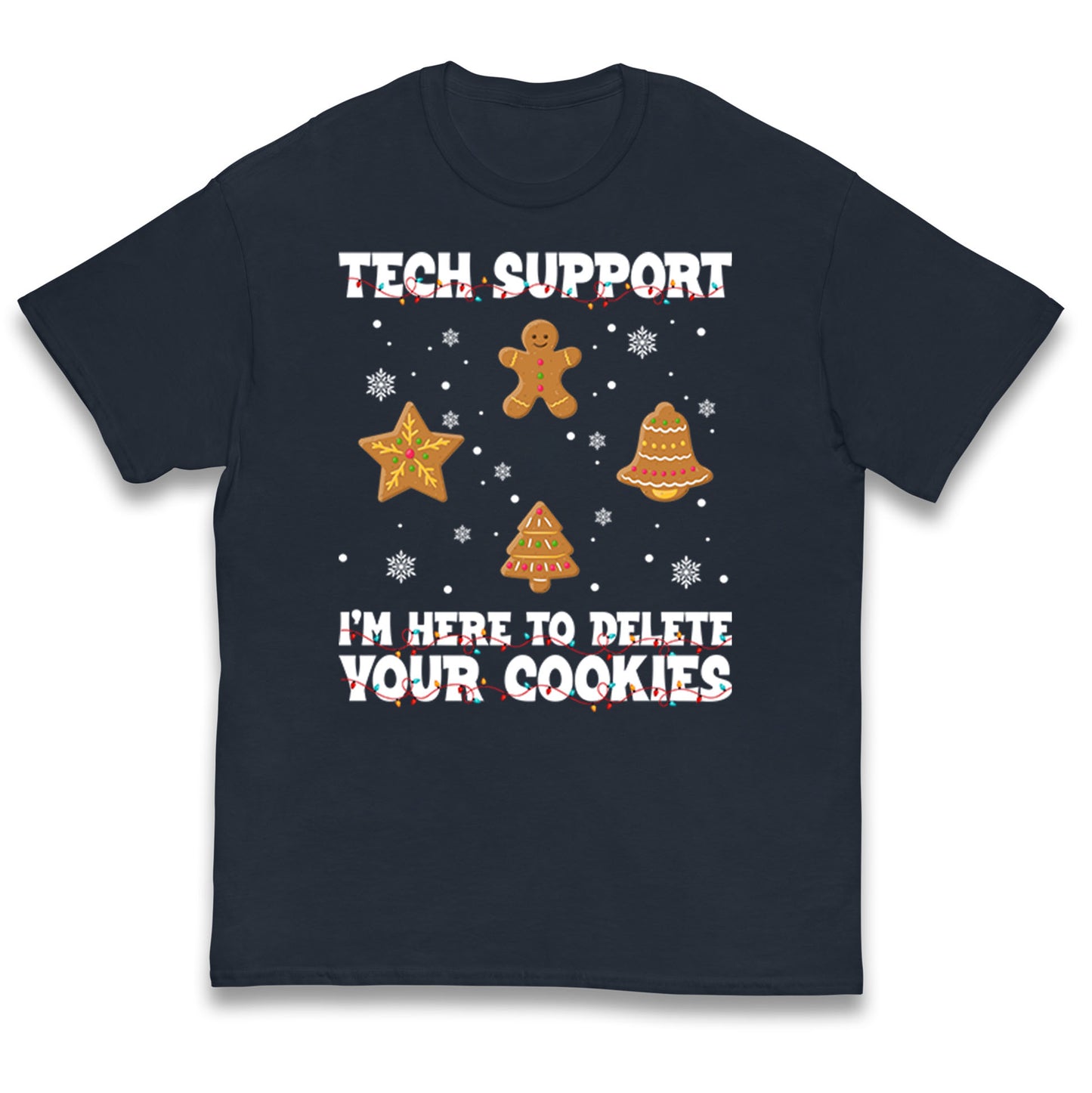 Delete Cookies Kids T Shirt