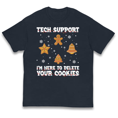 Delete Cookies Kids T Shirt