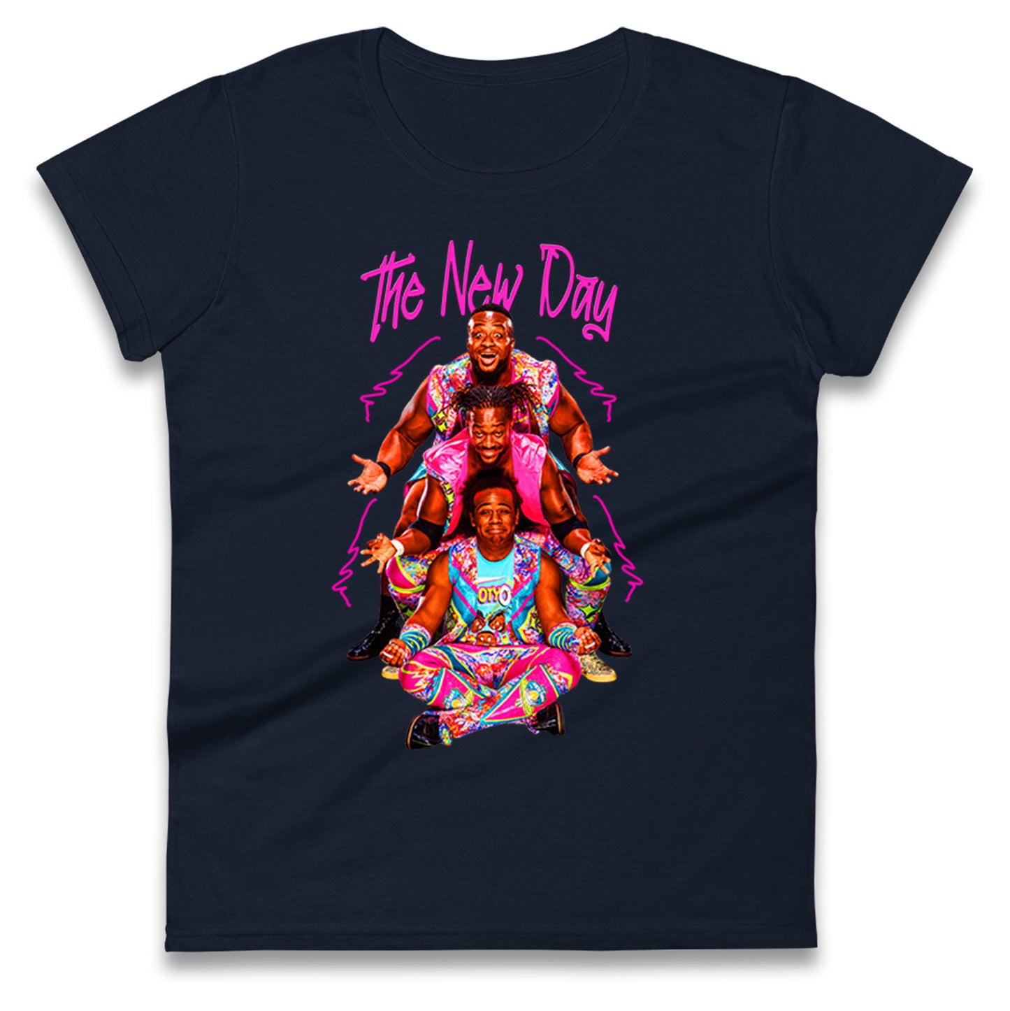 The New Day wwe Bootleg Womens T Shirt