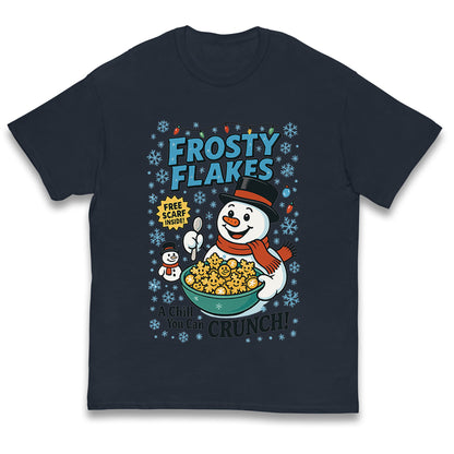 Snowman Christmas Kids T Shirt