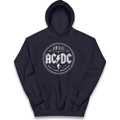 ACDC Rock n Roll Domination Kids Hoodie