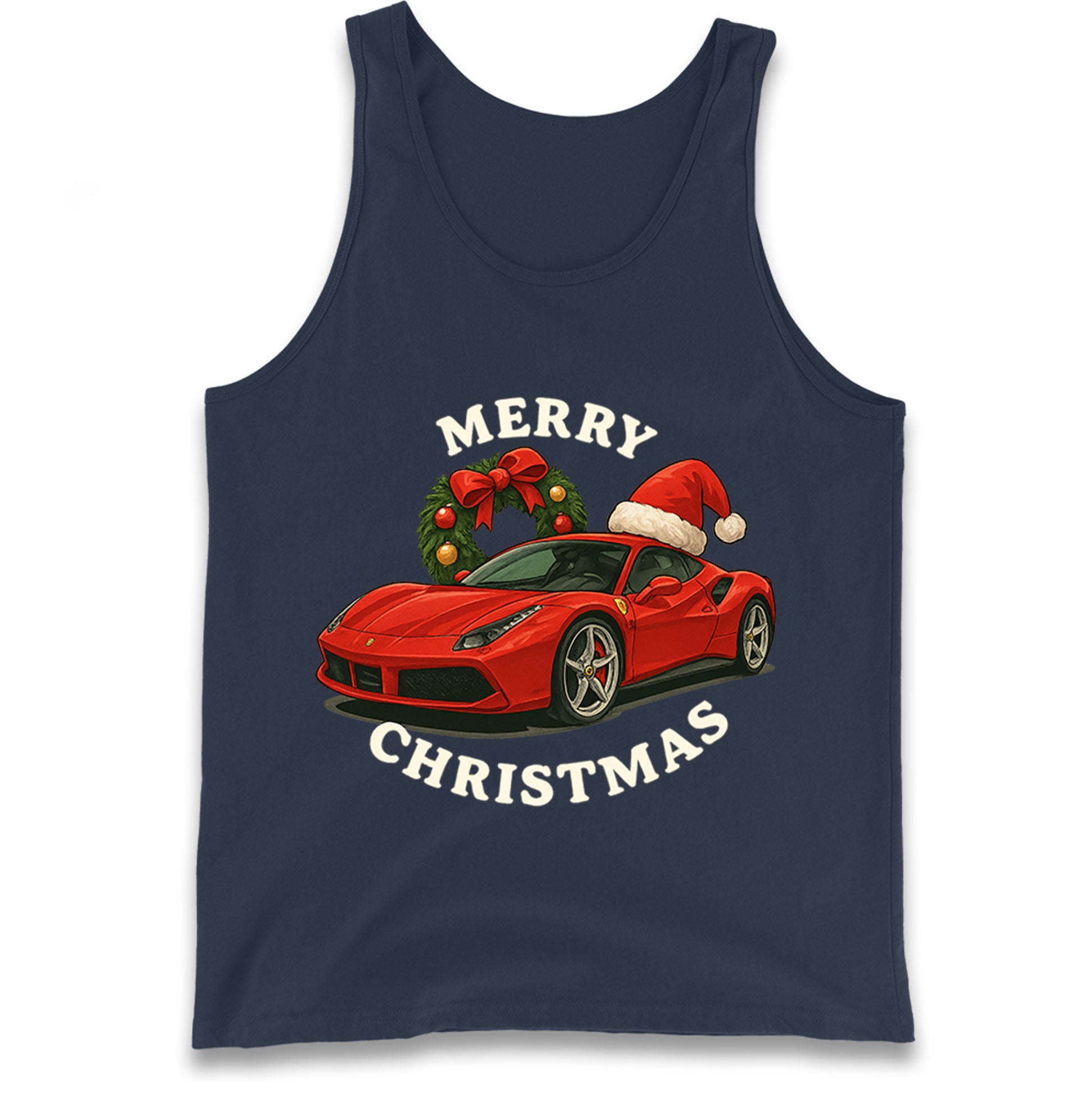 Ferrari Christmas Tank Top