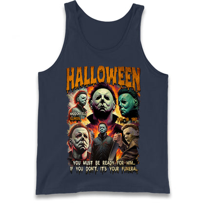 Michael Myers Horror Halloween Bootleg Tank Top