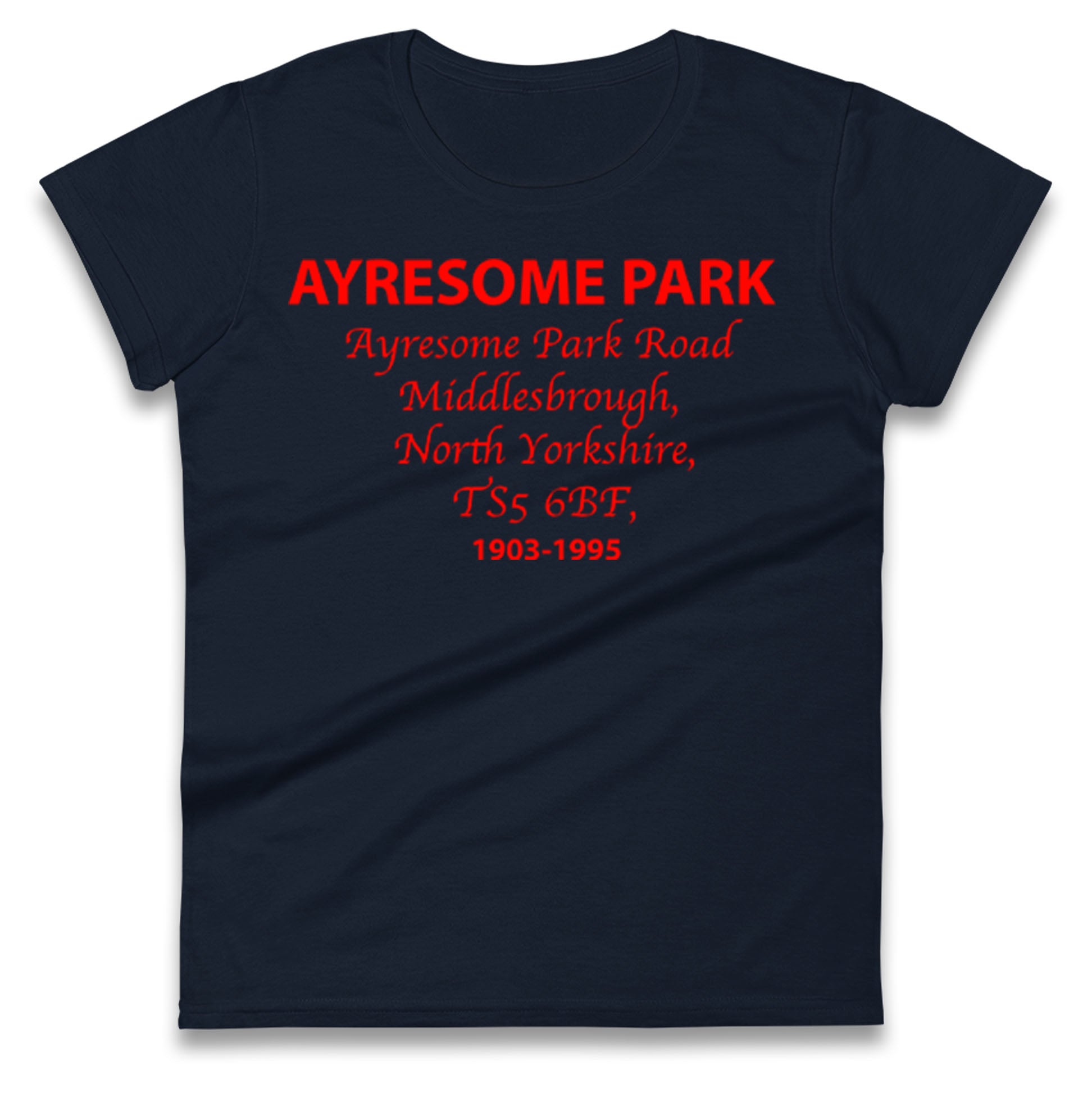 Middlesbrough Ayresome Park Ladies T Shirt