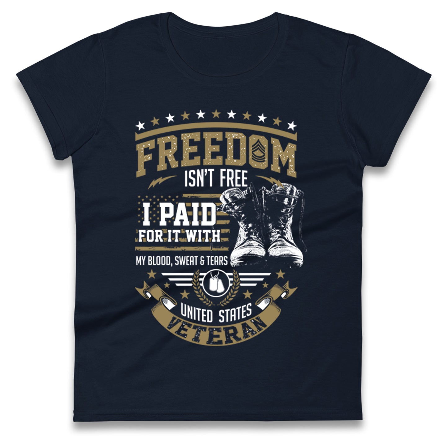 Usa Army Ladies T Shirt 