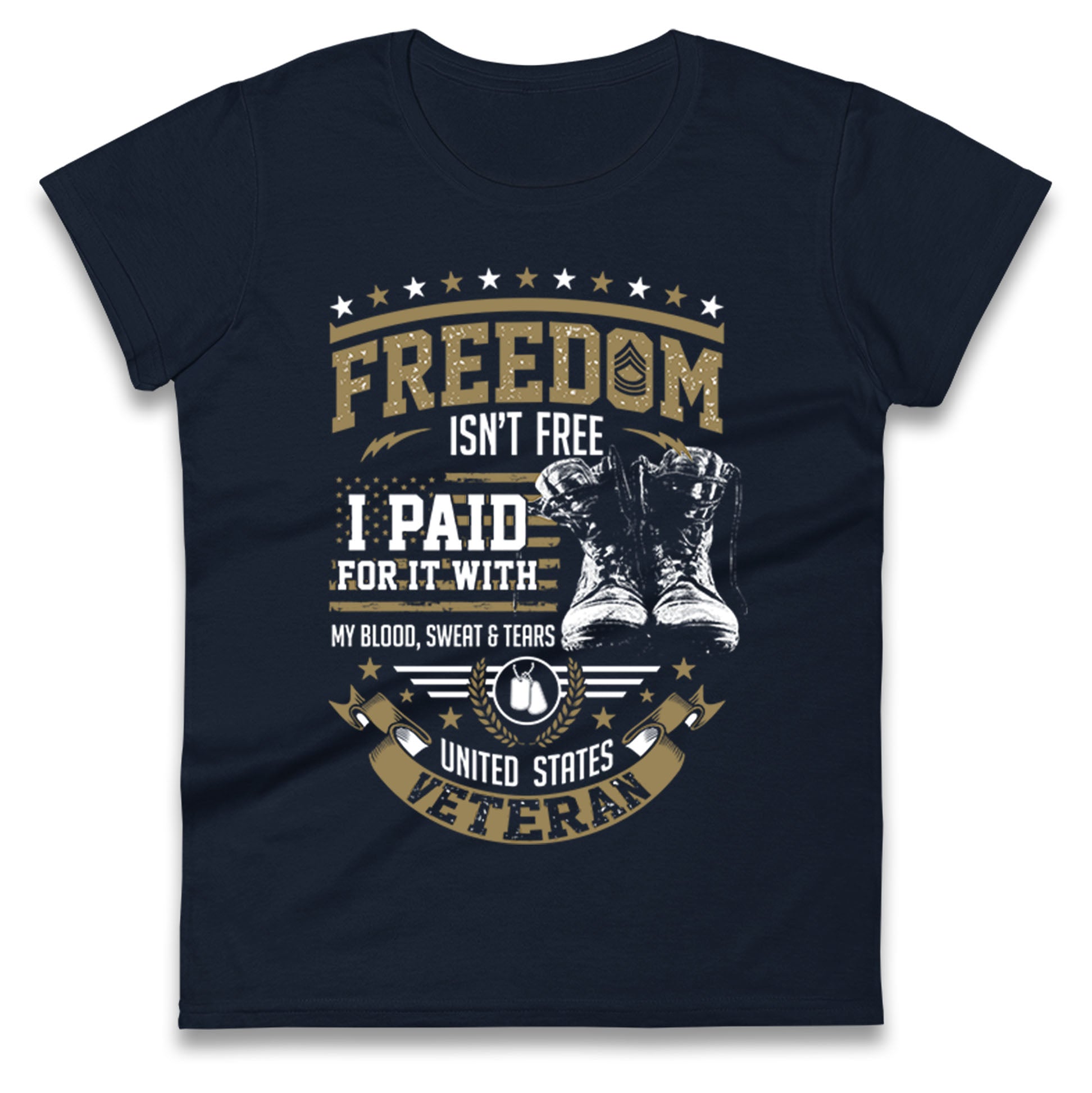 Usa Army Ladies T Shirt 