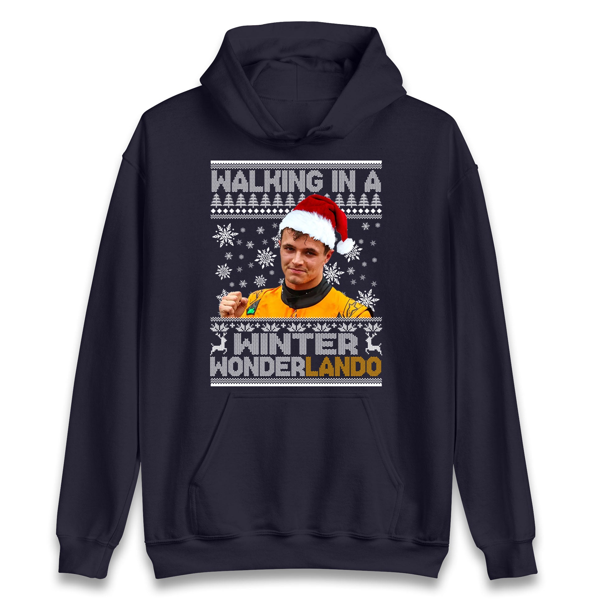 Lando Norris Christmas Hoodie