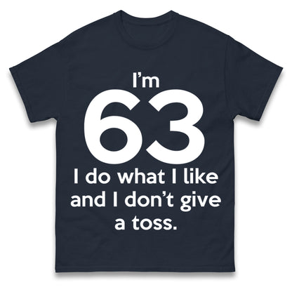 63rd Birthday T Shirt