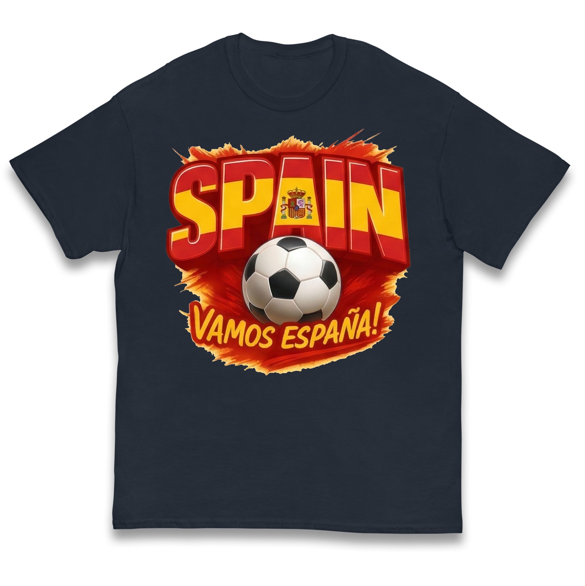 Spain Retro World Cup Kids T Shirt 
