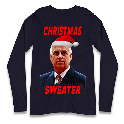 Prince Andrew Christmas Longsleeve T Shirt 