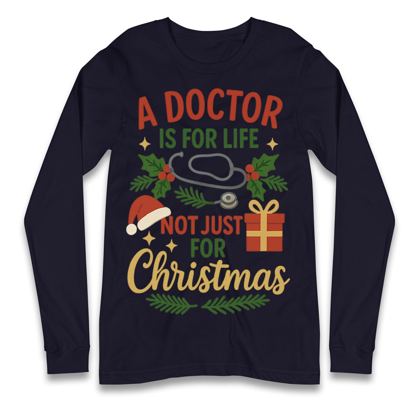 Doctor Christmas Longsleeve T Shirt