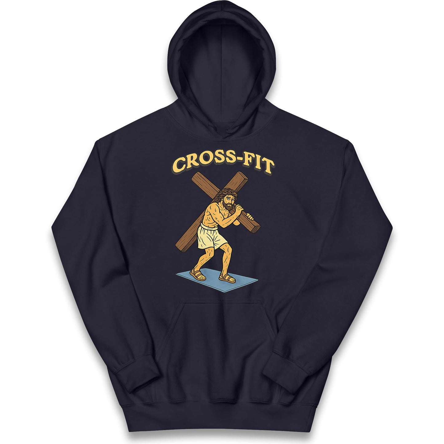 Jesus Cross Fit Kids Hoodie