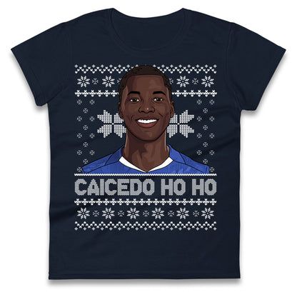 Moises Caicedo Christmas Ladies T Shirt