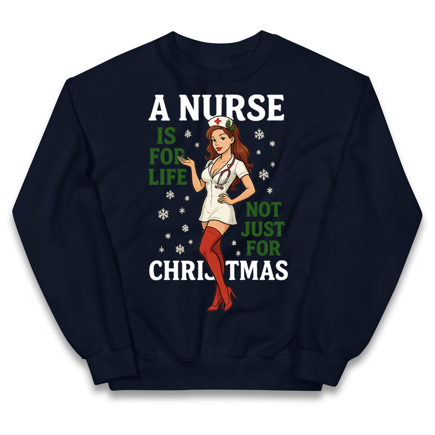 Nurse Christmas Kids Jumper 