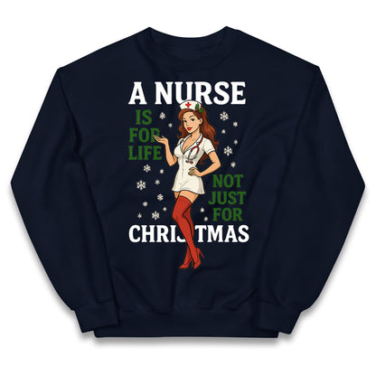 Nurse Christmas Kids Jumper 