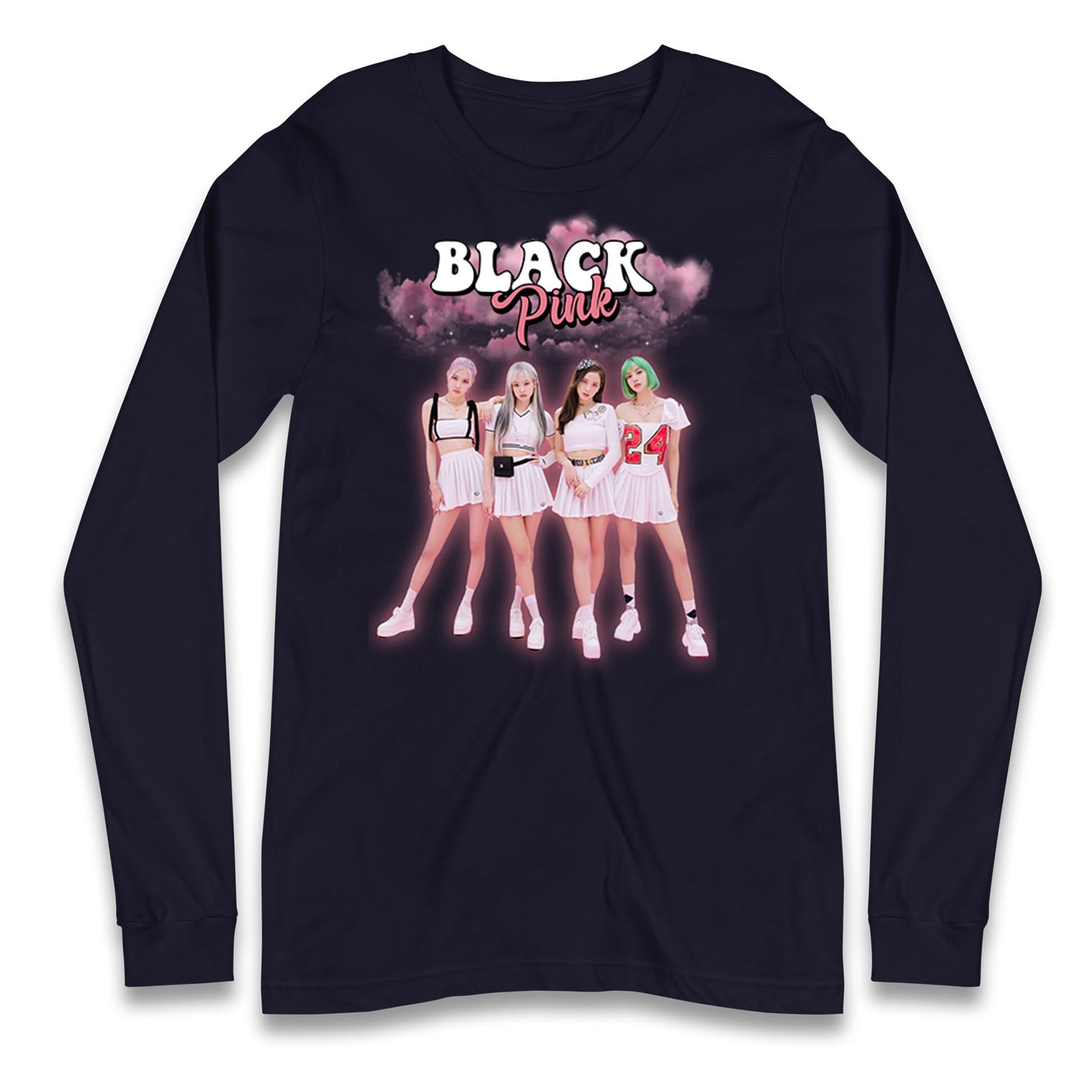 Blackpink K Pop Band Long Sleeve Shirt