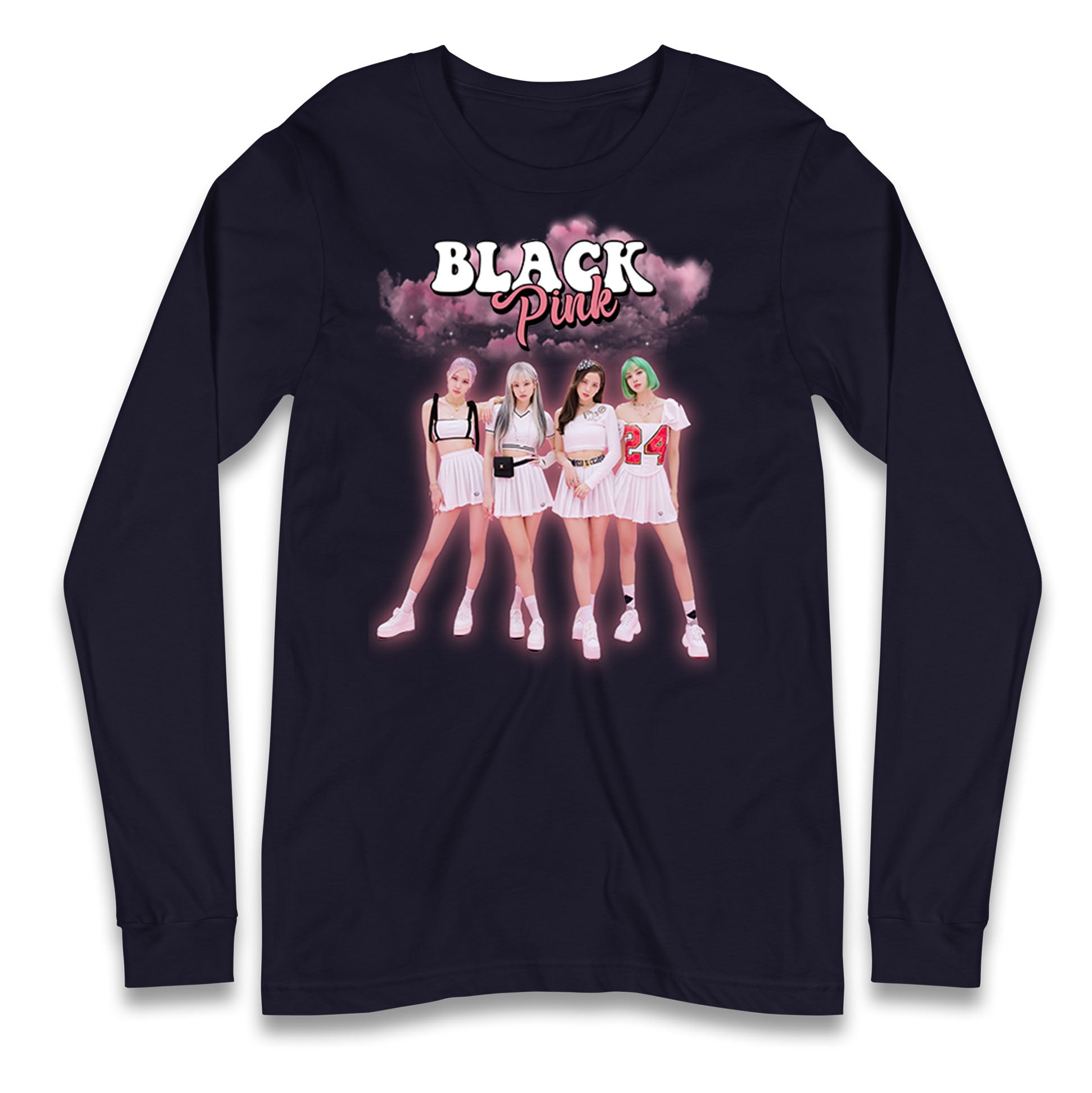 Blackpink K Pop Band Long Sleeve Shirt