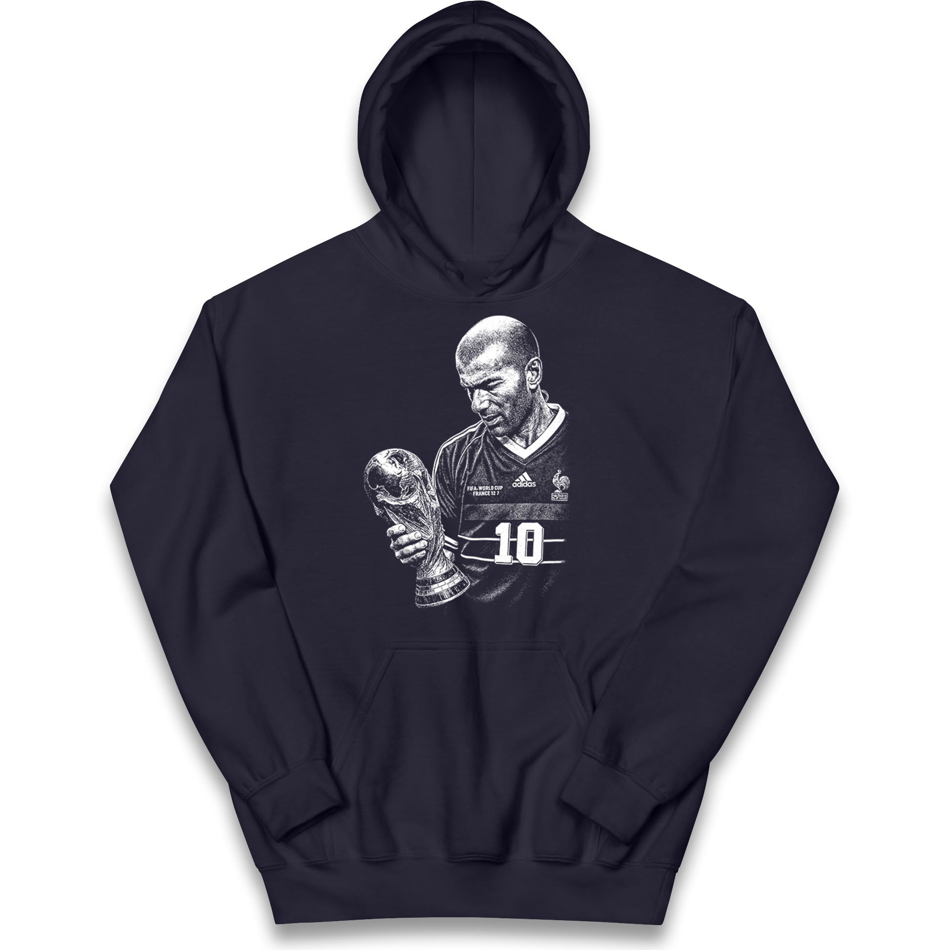 Zidane France Footballer Kids Hoodie